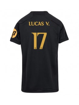 Real Madrid Lucas Vazquez #17 Ausweichtrikot für Frauen 2023-24 Kurzarm